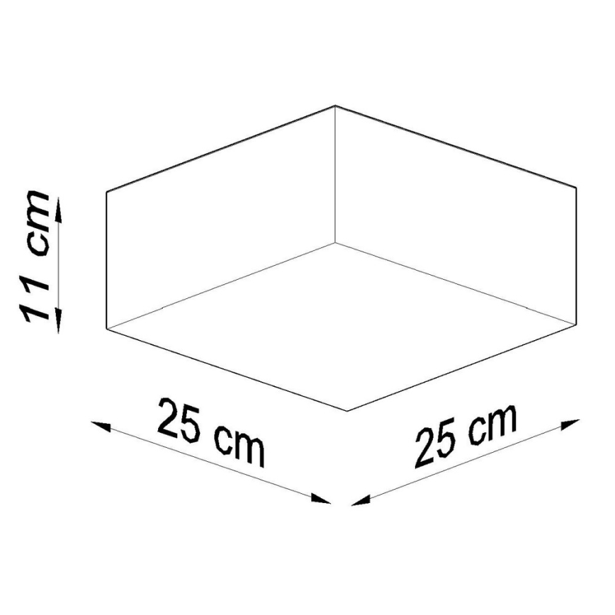Væglampe HORUS 1xE27/60W/230V grå