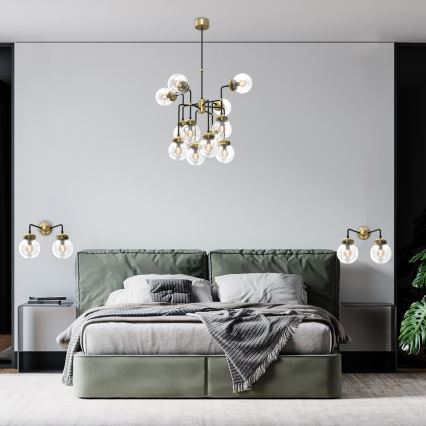 Væglampe HYDRO 2 2xE14/15W/230V