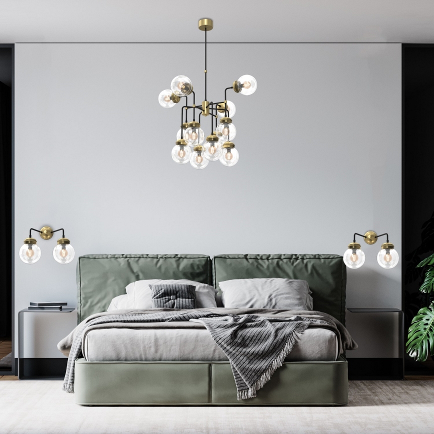 Væglampe HYDRO 2 2xE14/15W/230V
