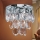Væglampe i krystal CELESTE 2xG9/40W/230V skinnende krom