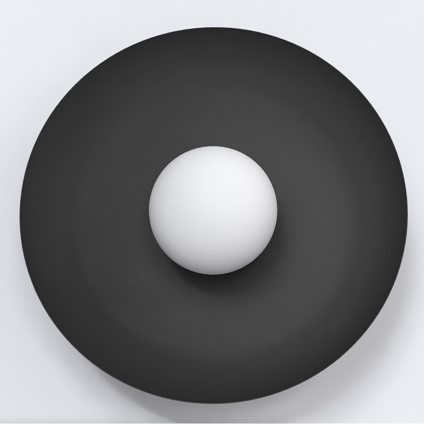 Væglampe INSPO 1xG9/8W/230V sort