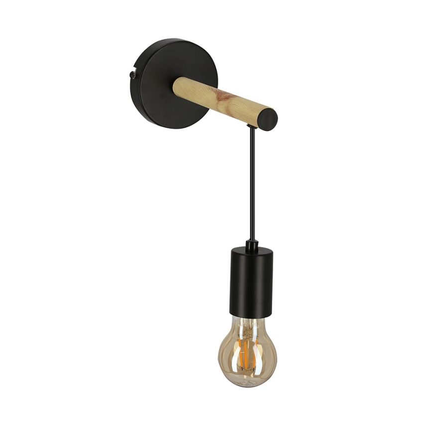 Væglampe IZZY 1xE27/60W/230V