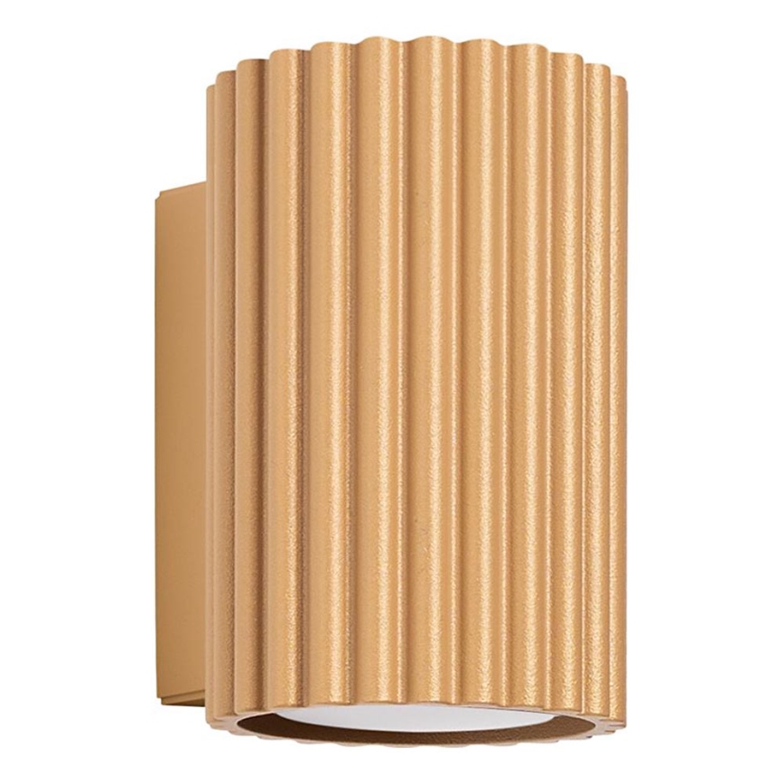 Væglampe KARBON 1xGU10/10W/230V guldfarvet