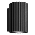 Væglampe KARBON 1xGU10/10W/230V sort
