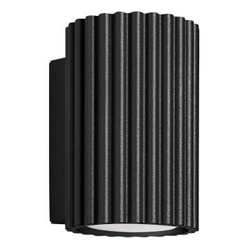 Væglampe KARBON 1xGU10/10W/230V sort
