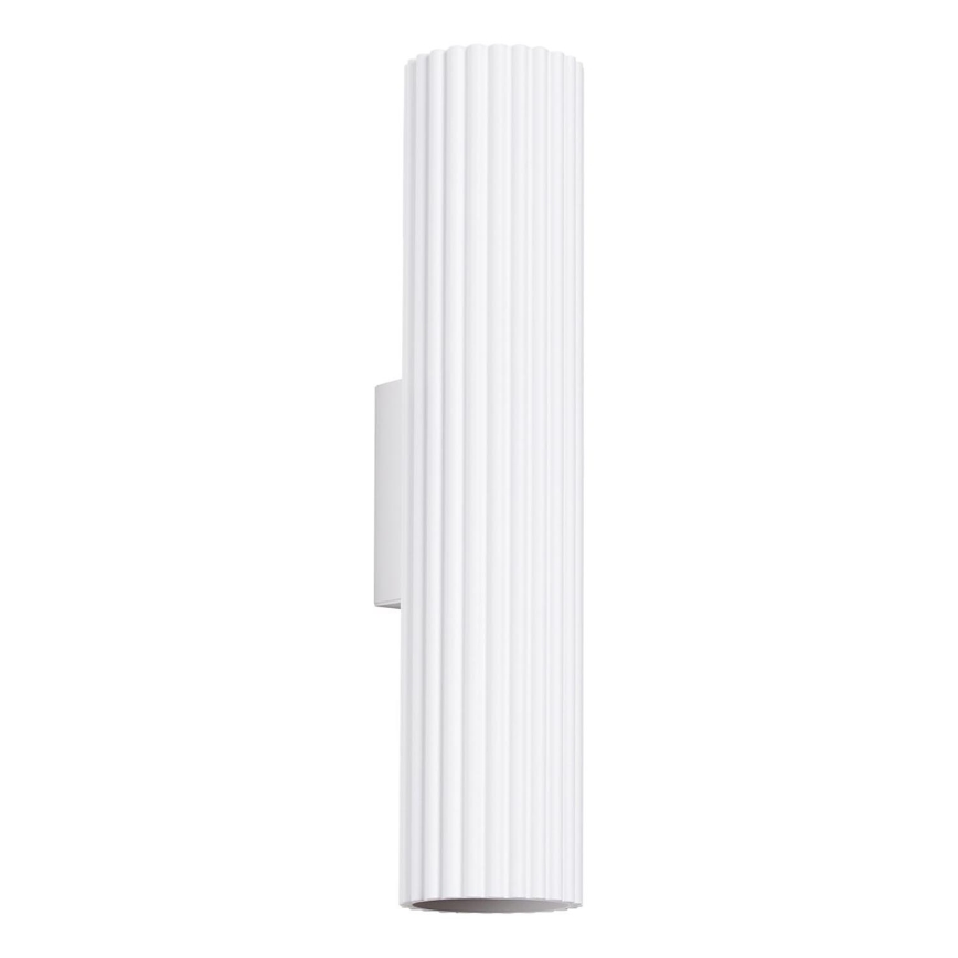 Væglampe KARBON 2xGU10/10W/230V hvid