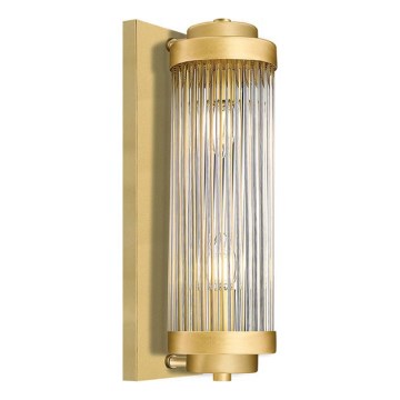 Væglampe KAROLINA 2xE14/40W/230V guld