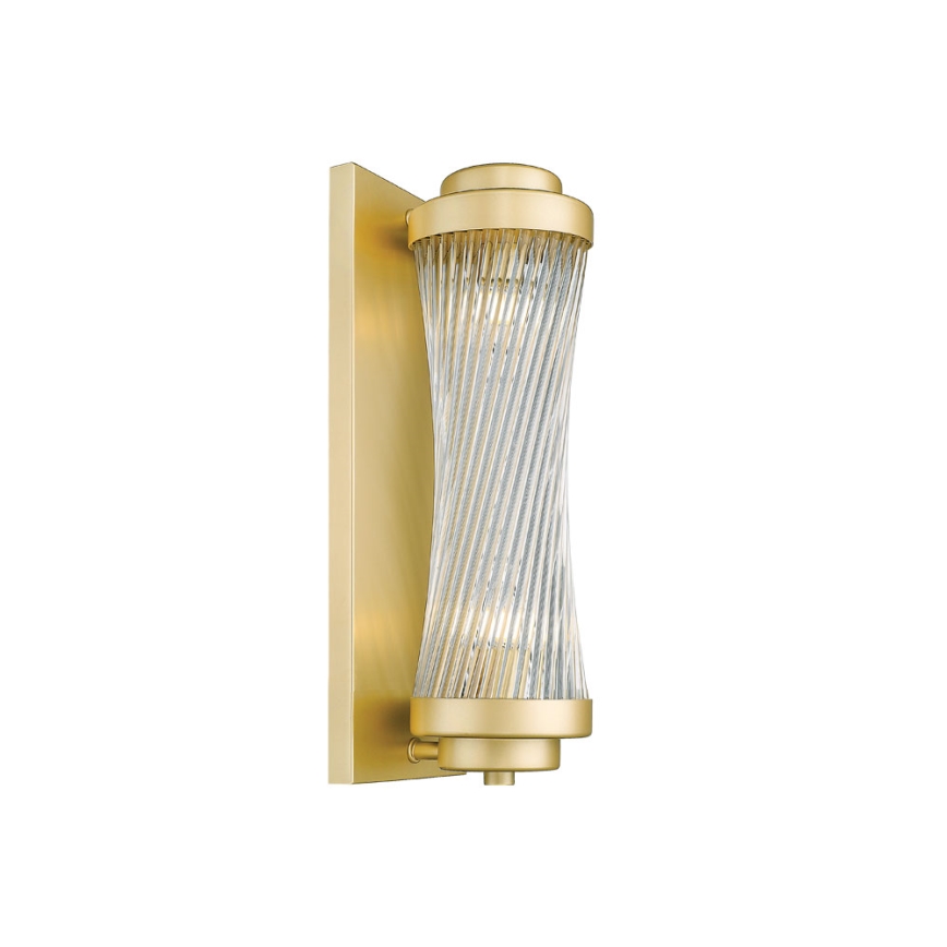 Væglampe KAROLINA 2xE14/40W/230V guld