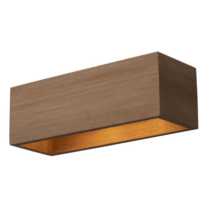 Væglampe KENZO 2xG9/6W/230V fyrretræ
