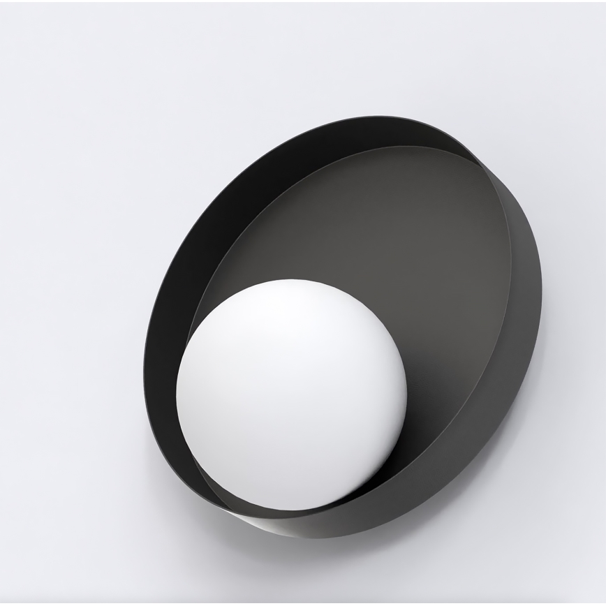 Væglampe KIDO 1xG9/8W/230V, sort