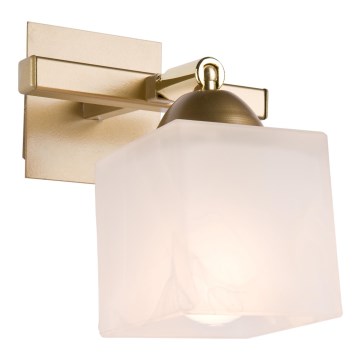 Væglampe KLARA 1xE14/40W/230V guldfarvet