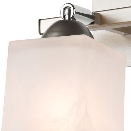 Væglampe KLARA 1xE14/40W/230V mat krom