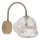 Væglampe LAVA 1xG9/8W/230V beige/røget beige