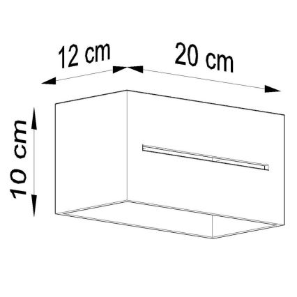 Væglampe LOBO 2xG9/40W/230V hvid