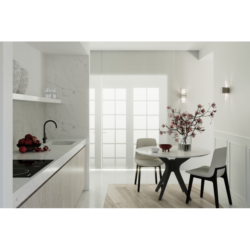 Væglampe LORETO 1xG9/40W/230V grå