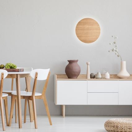 Væglampe LUNA 3xG9/8W/230V diameter 30 cm beige