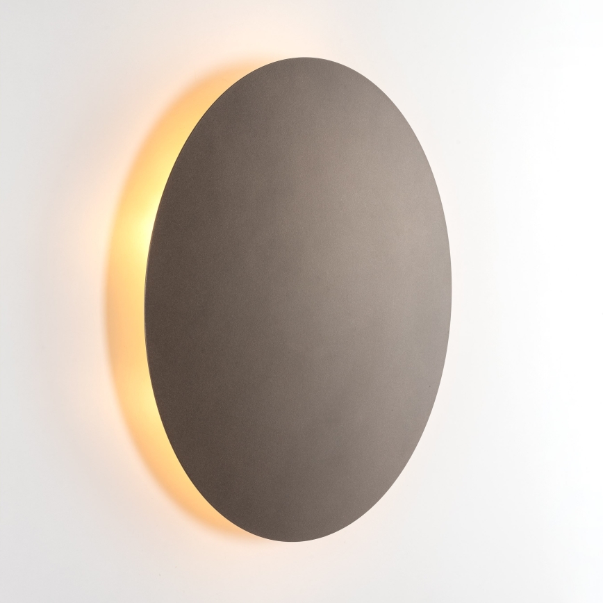 Væglampe LUNA 4xG9/8W/230V diameter 40 cm brun