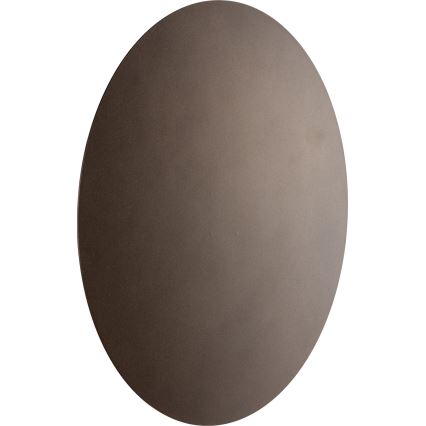 Væglampe LUNA 4xG9/8W/230V diameter 40 cm brun