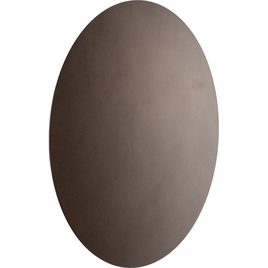 Væglampe LUNA 4xG9/8W/230V diameter 40 cm brun