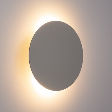 Væglampe LUNA 4xG9/8W/230V diameter 40 cm grå
