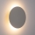 Væglampe LUNA 4xG9/8W/230V diameter 40 cm grå