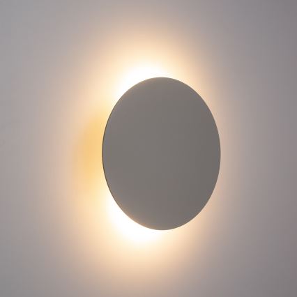 Væglampe LUNA 4xG9/8W/230V diameter 40 cm grå