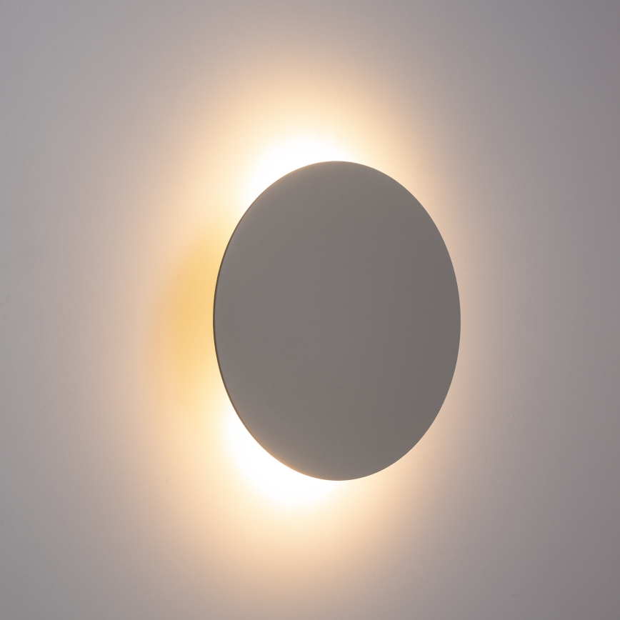 Væglampe LUNA 4xG9/8W/230V diameter 40 cm grå
