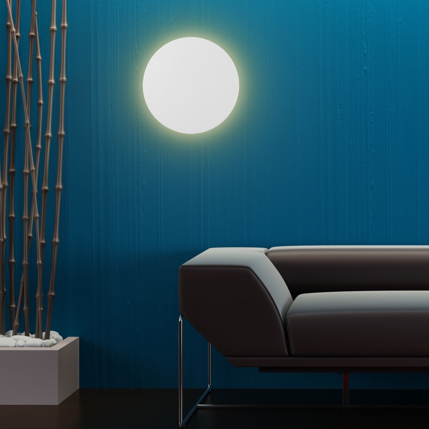 Væglampe LUNA 4xG9/8W/230V diameter 40 cm hvid
