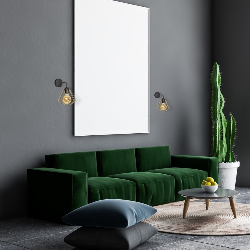 Væglampe LUPO 1xE27/60W/230V