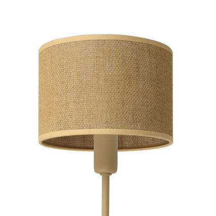Væglampe MADELA 1xE14/40W/230V jute/beige