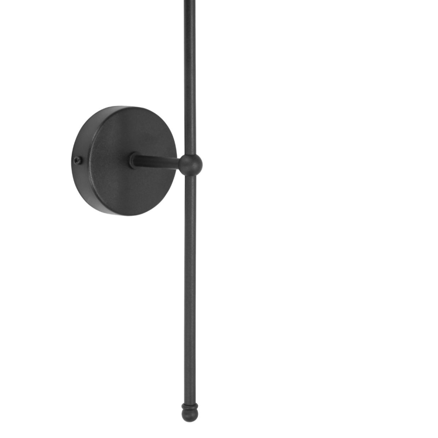 Væglampe MADELA 1xE14/40W/230V sort