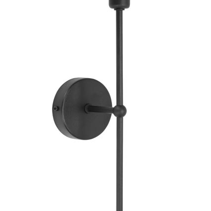 Væglampe MADELA 1xE14/40W/230V sort