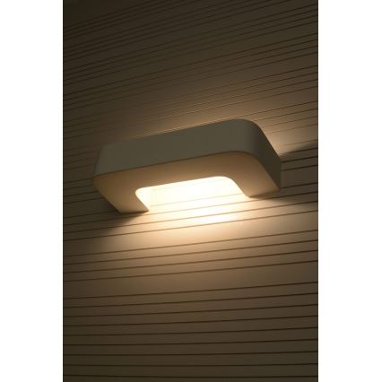 Væglampe MAGNET 1xE27/60W/230V hvid