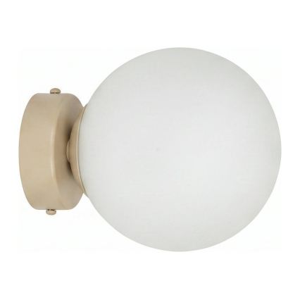 Væglampe MAGNUS 1xE14/10W/230V beige/hvid