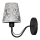Væglampe MALBO II 1xE27/15W/230V antik sort