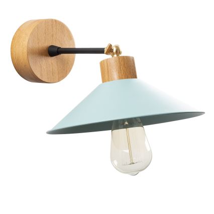 Væglampe MANAVGAT 1xE27/40W/230V brun/blå