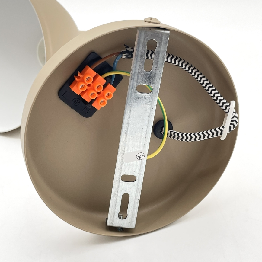 Væglampe MARCELLO 1xE27/15W/230V beige