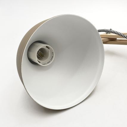 Væglampe MARCELLO 1xE27/15W/230V beige