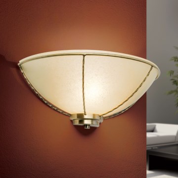 Væglampe MAURO 1xE27/60W/230V bronze