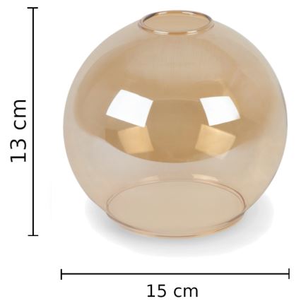 Væglampe MELLE GOLD 1xE27/60W/230V