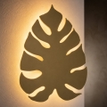 Væglampe MONSTERA 3xG9/8W/230V guldfarvet