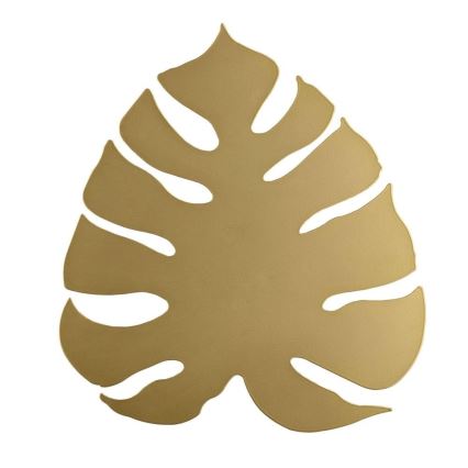 Væglampe MONSTERA 3xG9/8W/230V guldfarvet