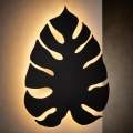 Væglampe MONSTERA 3xG9/8W/230V sort