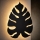 Væglampe MONSTERA 3xG9/8W/230V sort