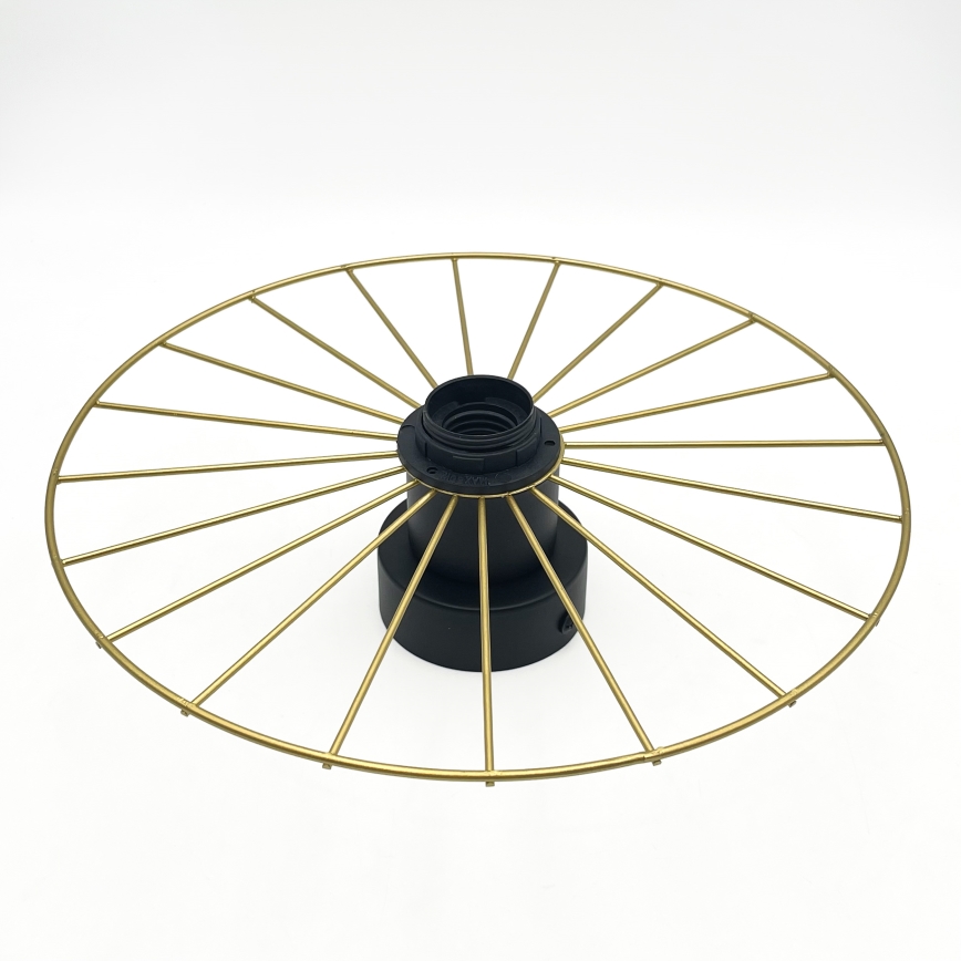 Væglampe MONTANA 1xE27/15W/230V diameter 30 cm guldfarvet
