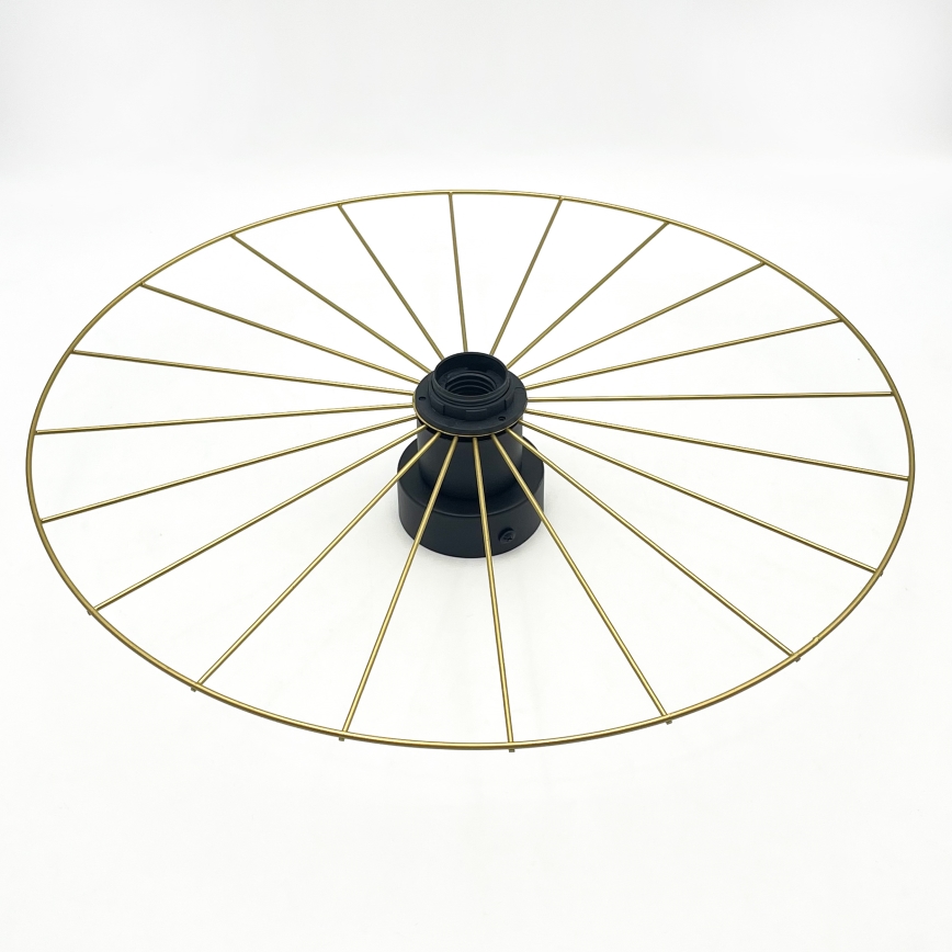 Væglampe MONTANA 1xE27/15W/230V diameter 45 cm guldfarvet