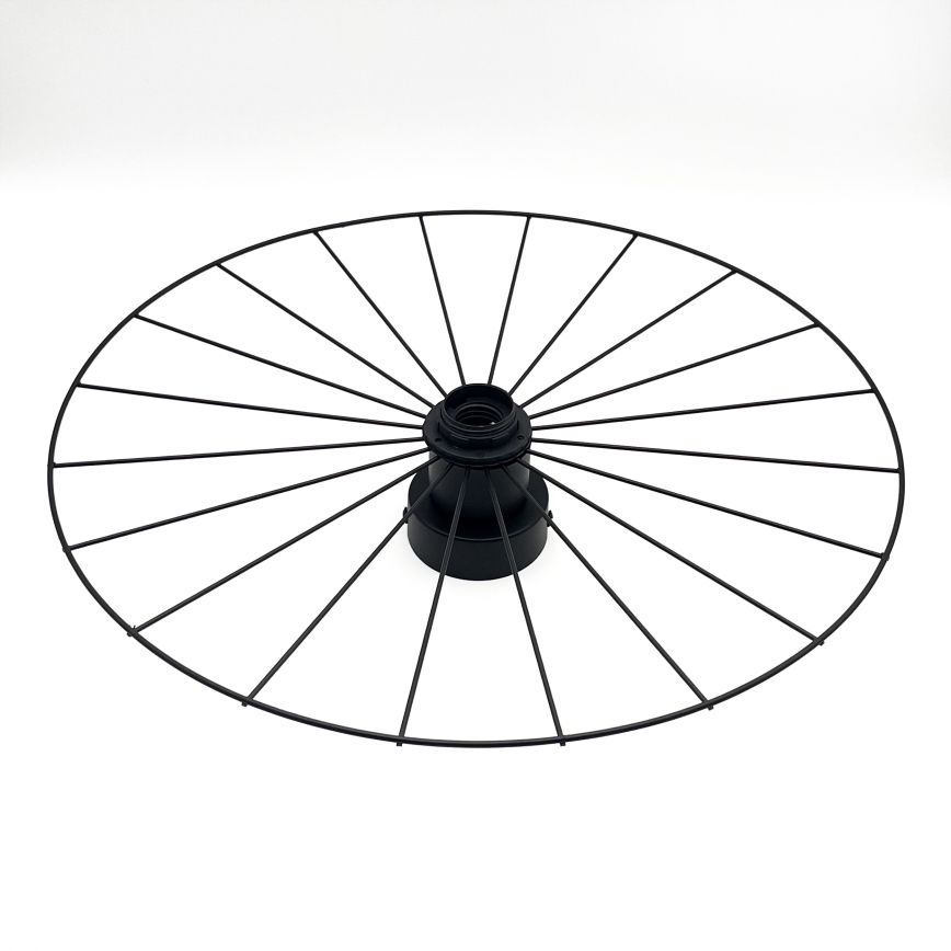 Væglampe MONTANA 1xE27/15W/230V diameter 45 cm sort