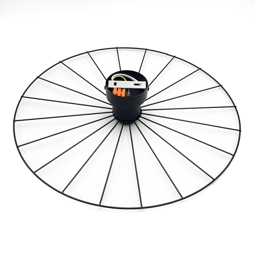 Væglampe MONTANA 1xE27/15W/230V diameter 45 cm sort