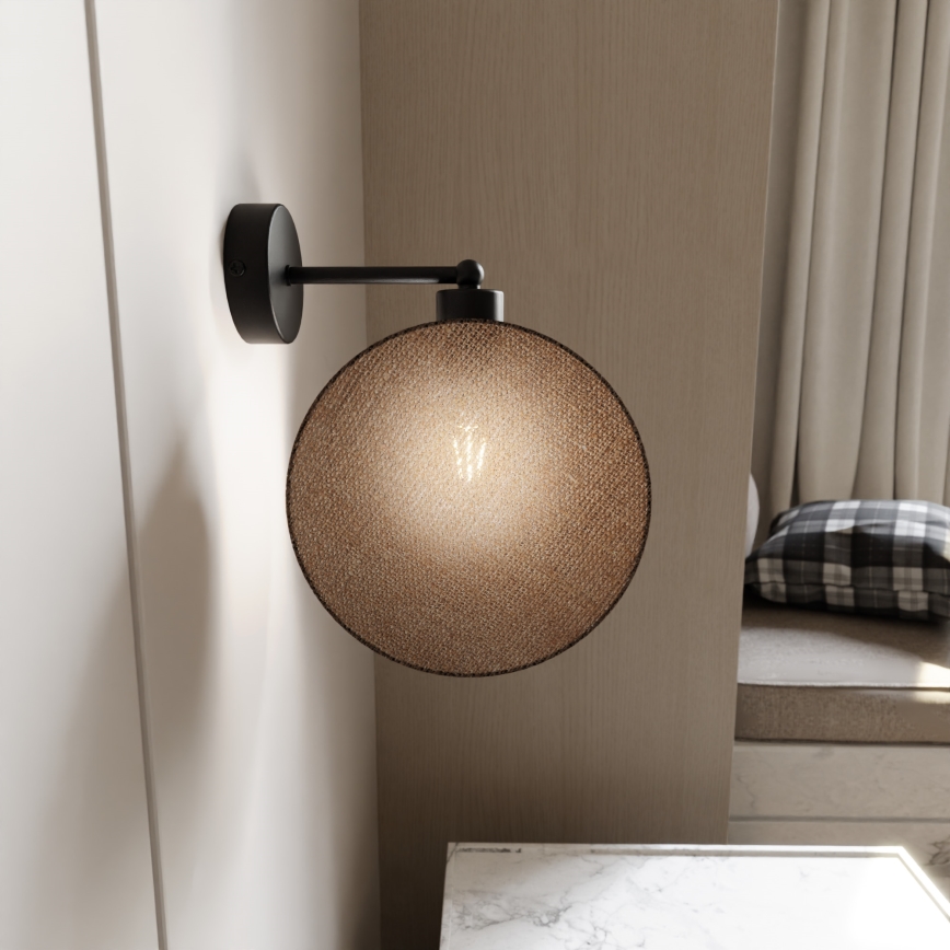 Væglampe MOTIF 1xE14/10W/230V beige
