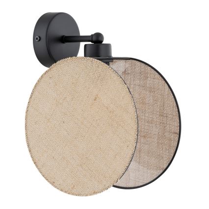 Væglampe MOTIF 1xE14/10W/230V beige